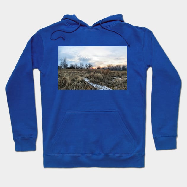 Ontario Marsh No.5 Hoodie by MaryLinH